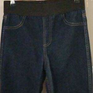 2 pairs Karen Kane flare leg jeggings size 6.